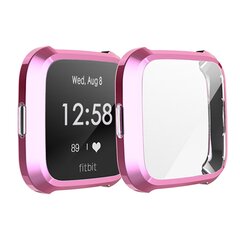 Fitbit Versa Lite Soft TPU case (volledig beschermd) - Roze