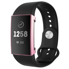 Fitbit Charge 3 &amp; 4 Case (volledig beschermd) - Roze