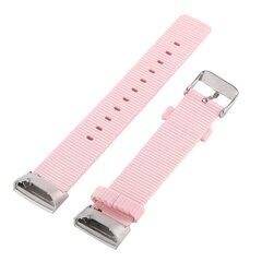 Fitbit Charge 3 &amp; 4 nylon bandje - Roze