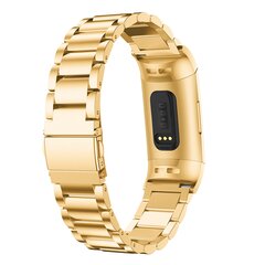 Fitbit Charge 3 &amp; 4 metalen bandje - Goud