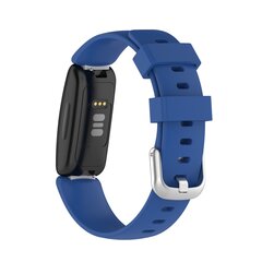 Fitbit Inspire 2 &amp; Ace 3 - Sportbandje met gesp - Maat: Small - Donkerblauw