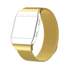 Fitbit Ionic Milanese bandje - Maat: Large - Goud