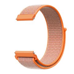 Sport Loop nylon bandje - Oranje - Samsung Galaxy Watch 4 - 40mm / 44mm
