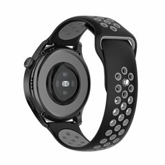 Garmin Vivoactive 4 / 4L - Sport Edition Siliconen band - Zwart + grijs