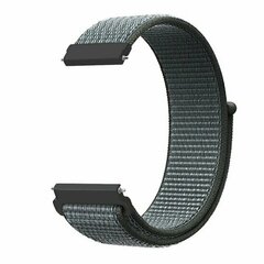 Garmin Forerunner 970 / 570 (47mm) / 255 - Sport Loop nylon bandje - Donkergrijs / blauw gem&ecirc;leerd