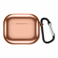 AirPods 3 hoesje - TPU - Electroplating series - Ros&eacute; goud