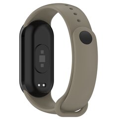 Siliconen bandje - Grijsbruin - Xiaomi Smart Band 8 / 9 / 10