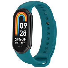 Siliconen bandje - Groenblauw - Xiaomi Smart Band 8 / 9 / 10