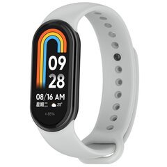 Siliconen bandje - Grijs - Xiaomi Smart Band 8 / 9 / 10