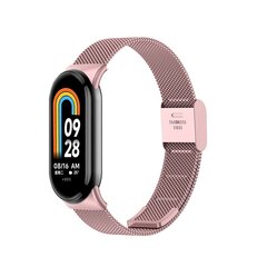 Milanese bandje - Ros&eacute; goud - Xiaomi Smart Band 8 / 9 / 10