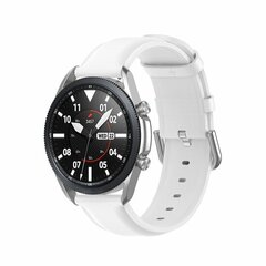 Classic leren bandje - Wit - Garmin Vivoactive 6 / Vivoactive 5 / Vivoactive 3