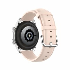 Classic leren bandje - Roze - Garmin Vivoactive 6 / Vivoactive 5 / Vivoactive 3