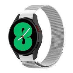 Milanese bandje (ronde connector) - Zilver - Samsung Galaxy Watch 6 Classic - 47mm &amp; 43mm