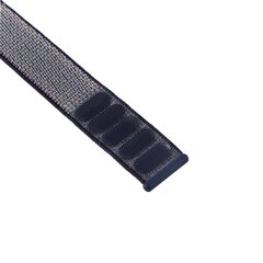 Sport Loop nylon bandje - Navy blauw - Geschikt voor Apple Watch 38mm / 40mm / 41mm / 42mm