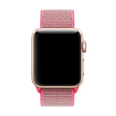 Sport Loop nylon bandje - Roze - Geschikt voor Apple Watch 44mm / 45mm&nbsp;/ 46mm / 49mm