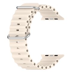Ocean bandje - Starlight - Geschikt voor Apple Watch 38mm / 40mm / 41mm / 42mm