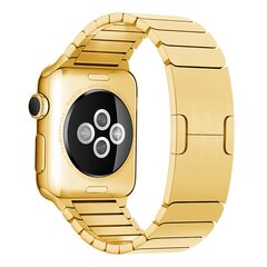 Schakelarmband Stainless Steel bandje - Goud - Geschikt voor Apple Watch 44mm / 45mm&nbsp;/ 46mm / 49mm