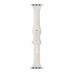 Sportbandje Slim Fit - Wit - Geschikt voor Apple Watch 44mm / 45mm&nbsp;/ 46mm / 49mm