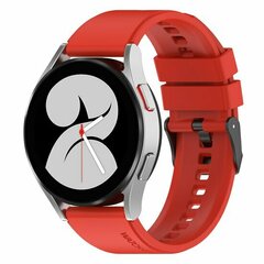 Siliconen gesp bandje - Rood - Samsung Galaxy watch 7 / Galaxy Watch FE - 40mm &amp; 44mm