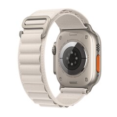 Alpine Loop nylon bandje - Starlight - Geschikt voor Apple Watch 44mm / 45mm&nbsp;/ 46mm / 49mm
