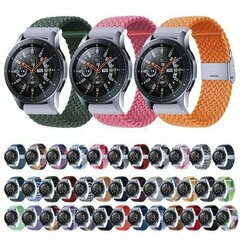 Huawei Watch GT 4 / GT 5 (41mm) &amp; GT 5 Pro (42mm) - Braided nylon bandje - Geel