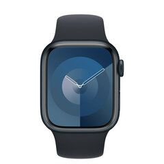 Rubberen sportbandje - Donkerblauw - Geschikt voor Apple Watch 44mm / 45mm&nbsp;/ 46mm / 49mm