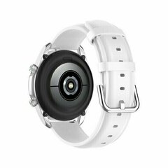 Classic leren bandje - Wit - Huawei Watch 4 (pro) / 3 (pro) / Ultimate