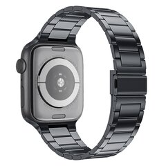 Stalen schakelband - Space Grey - Geschikt voor Apple watch 44mm / 45mm&nbsp;/ 46mm / 49mm