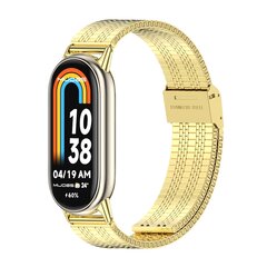 Stalen RVS band - Goud - Xiaomi Smart Band 8 / 9 / 10