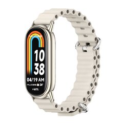 Ocean siliconen bandje - Beige - Xiaomi Smart Band 8 / 9 / 10