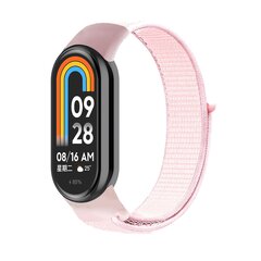 Sport loop nylon bandje - Lichtroze - Xiaomi Smart Band 8 / 9 / 10