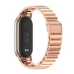 Stalen band - Ros&eacute; goud - Xiaomi Smart Band 8 / 9 / 10
