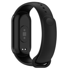 Siliconen bandje - Zwart - Xiaomi Smart Band 8 / 9 / 10