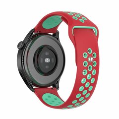 Sport Edition - Rood + mintgroen - Xiaomi Mi Watch / Xiaomi Watch 2 / Xiaomi Watch S1 / S2 / S3 / S4