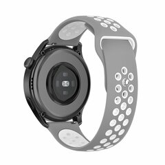 Sport Edition - Grijs + wit - Xiaomi Mi Watch / Xiaomi Watch 2 / Xiaomi Watch S1 / S2 / S3 / S4