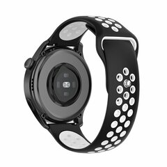 Sport Edition - Zwart + wit - Xiaomi Mi Watch / Xiaomi Watch 2 / Xiaomi Watch S1 / S2 / S3 / S4