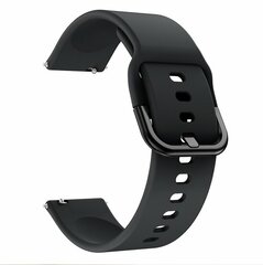 Siliconen sportband - Zwart - Xiaomi Mi Watch / Xiaomi Watch 2 / Xiaomi Watch S1 / S2 / S3 / S4