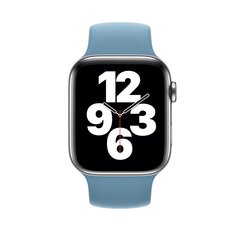 Solo Loop Link serie bandje - Maat: M - Blauw - Geschikt voor Apple Watch 38mm / 40mm / 41mm / 42mm