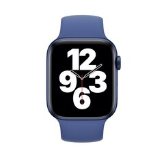 Solo Loop Link serie bandje - Maat: S - Donkerblauw - Geschikt voor Apple Watch 44mm / 45mm&nbsp;/ 46mm / 49mm