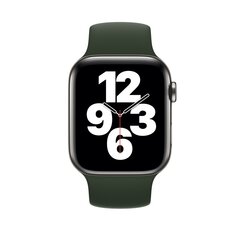 Solo Loop Link serie bandje - Maat: S - Leger Groen - Geschikt voor Apple Watch 44mm / 45mm&nbsp;/ 46mm / 49mm