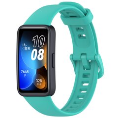 Siliconen bandje met gesp - Turquoise - Huawei Band 10 / 9 / 8