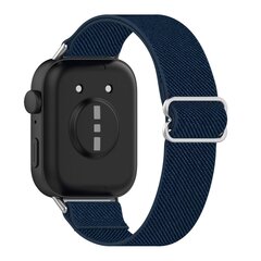 Elastische nylon band - Donkerblauw - Huawei Watch Fit 3 / Fit 4