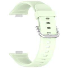 Siliconen bandje met gesp - Lichtgroen - Huawei Watch Fit 3 / Fit 4