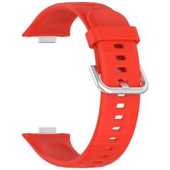 Siliconen bandje met gesp - Rood - Huawei Watch Fit 3 / Fit 4