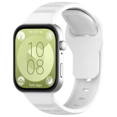 Siliconen Outdoor band - Wit - Huawei Watch Fit 3 / Fit 4