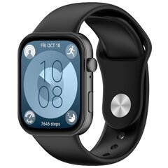 Siliconen sportband - Zwart - Huawei Watch Fit 3 / Fit 4