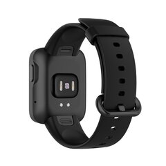 Classic siliconen sportbandje - Zwart - Xiaomi Mi Watch Lite / Redmi Watch