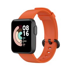 Classic siliconen sportbandje - Oranje - Xiaomi Mi Watch Lite / Redmi Watch
