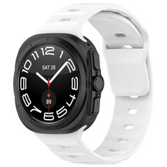 Solid Sportband - Wit - Samsung Galaxy Watch Ultra 47mm