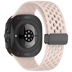 D-buckle siliconen sportband - Zandroze - Samsung Galaxy Watch Ultra 47mm